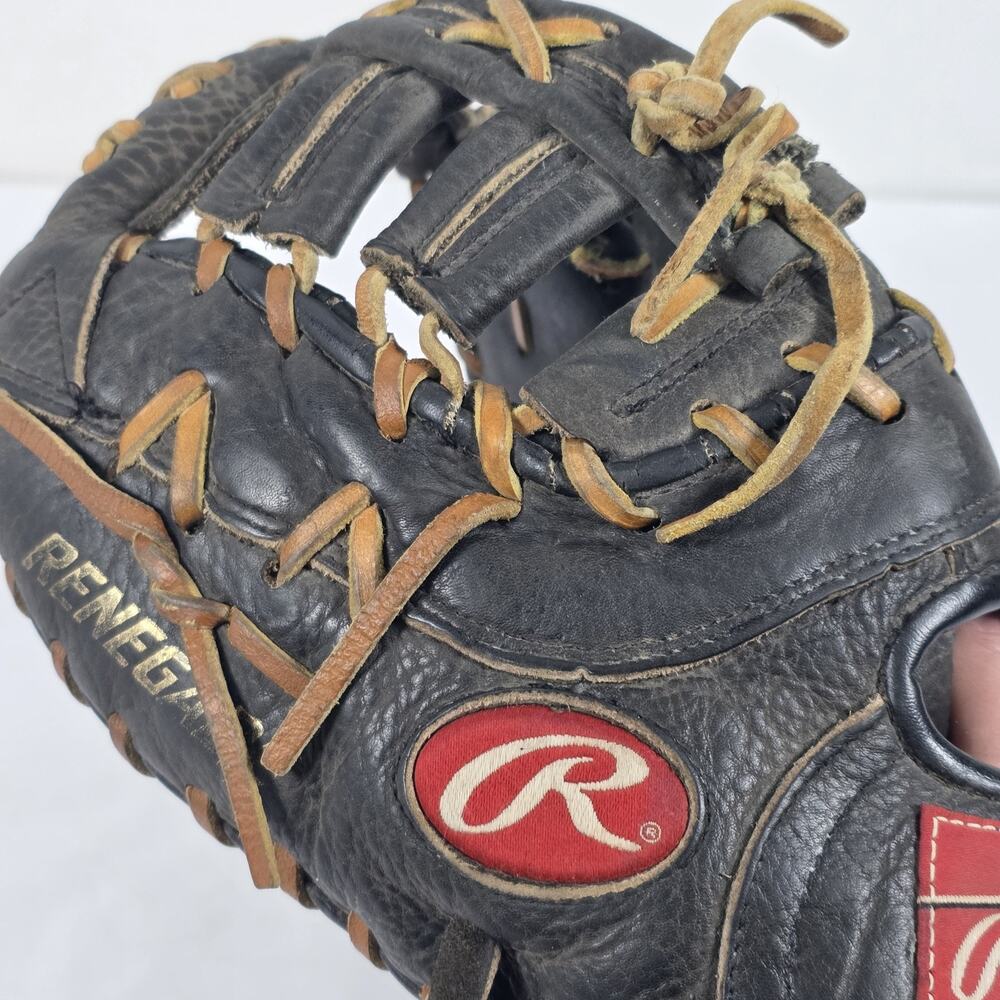 Rawlings Renegade RFB First Basemans Baseball Mitt Size LHT - Issues - Picture 9 of 12